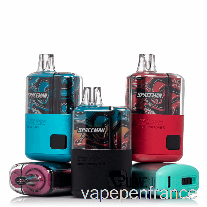 Stylo Vape Transparent Jetable Spaceman 10k Pro